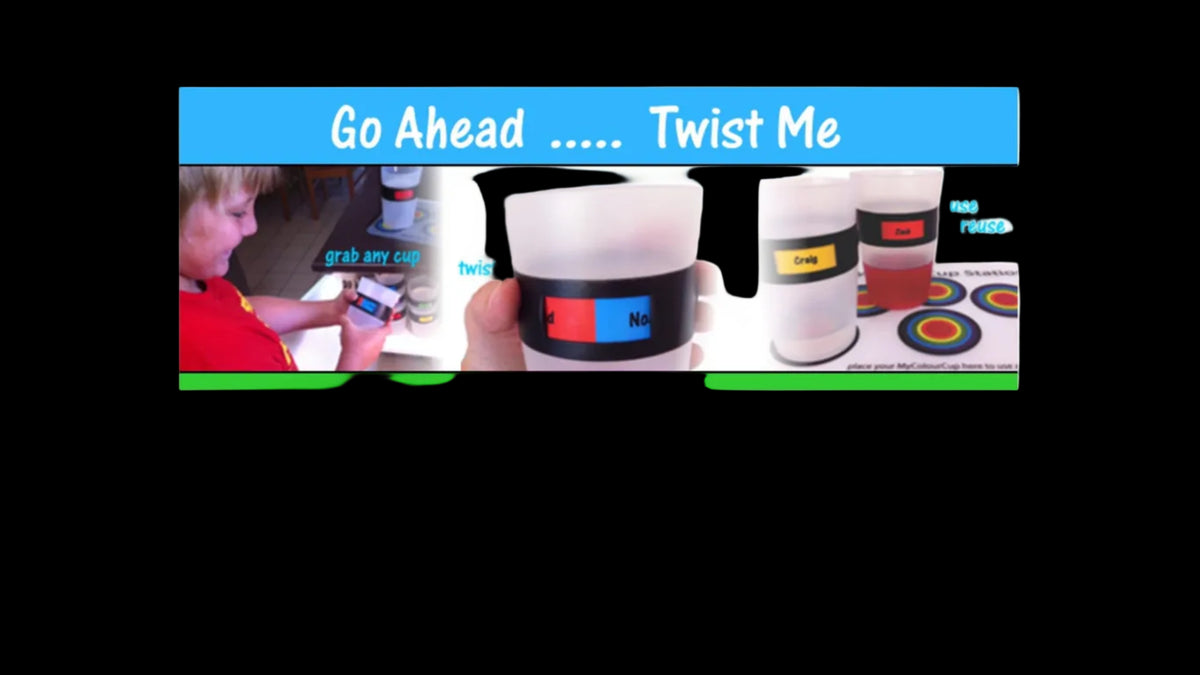 MyColourCup with Color Characters